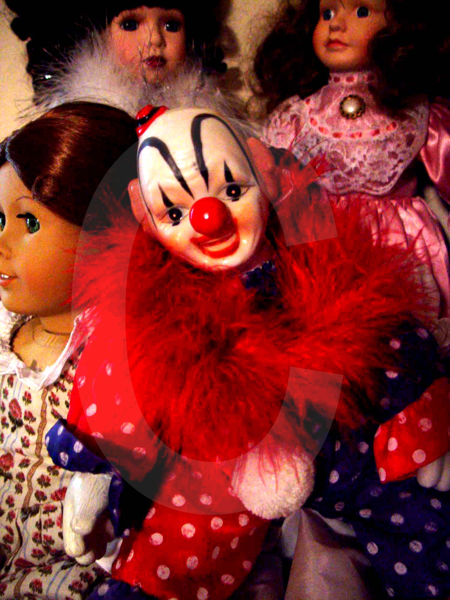 art, horror art,toys haunted,possessed objects,dolls,barbies,clowns,cats,paranormal art,paintings,psychic documentary